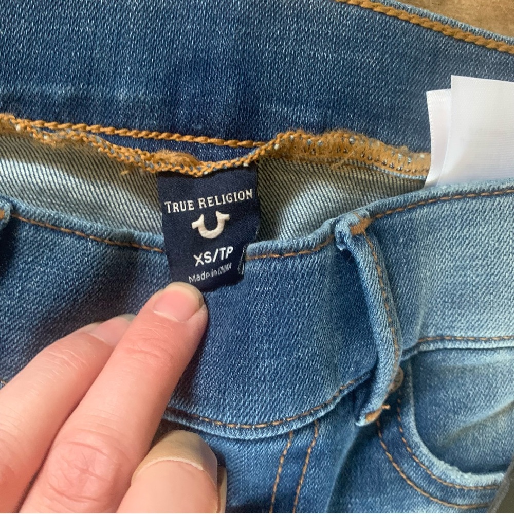 True Religion pull on jeggings Jenny Curvy - Picture 6 of 11